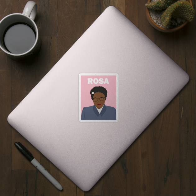 Rosa Parks - Minimalist by valentinahramov